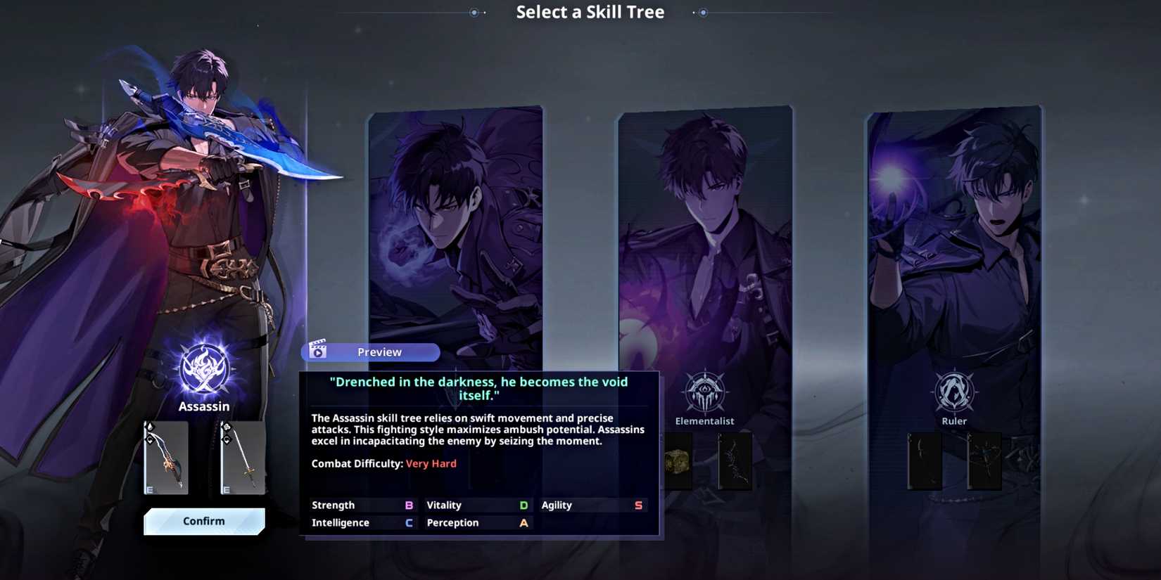 elementalist spell casting interface