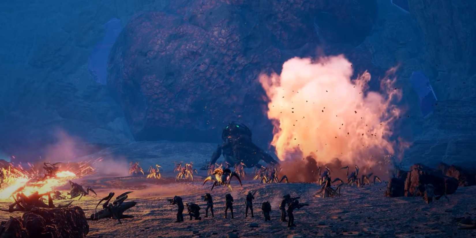 Starship Troopers Extermination Interview - Gameplay