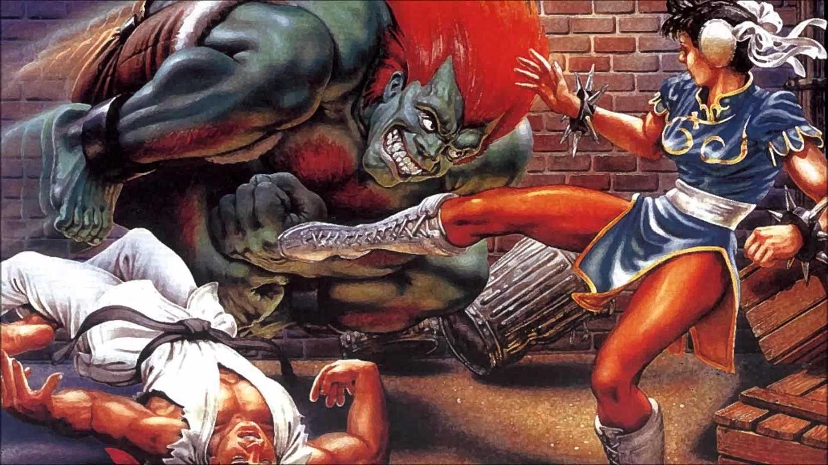 street fighter 2 art