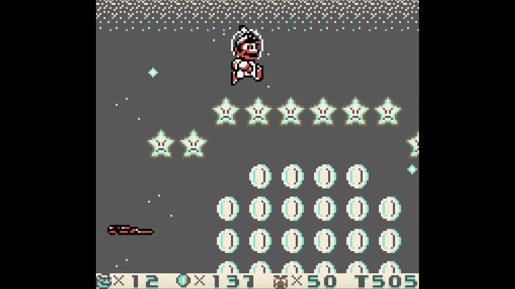 Captura de pantalla de Super Mario Land Space Zone 2