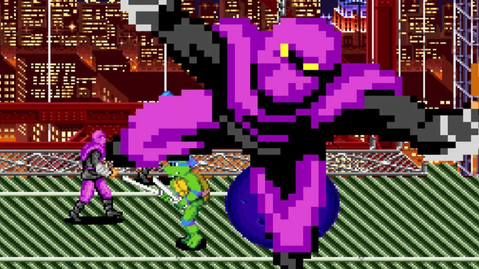 Turtles in Time SNES Foot Clan