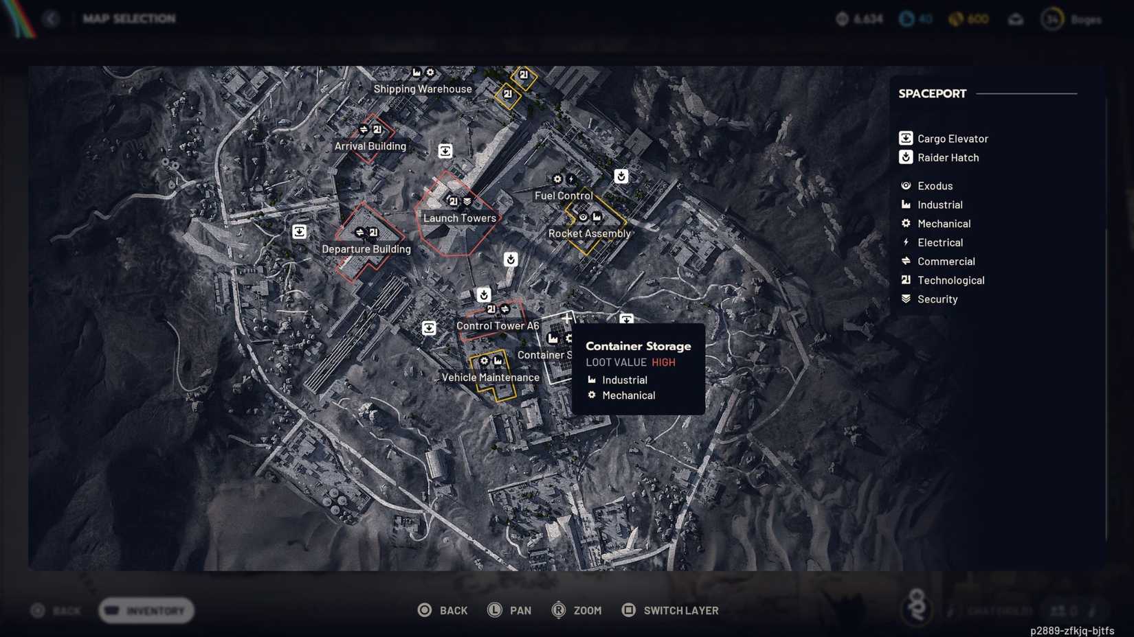 Spaceport Storage Container Key Usage Location Ark Raiders