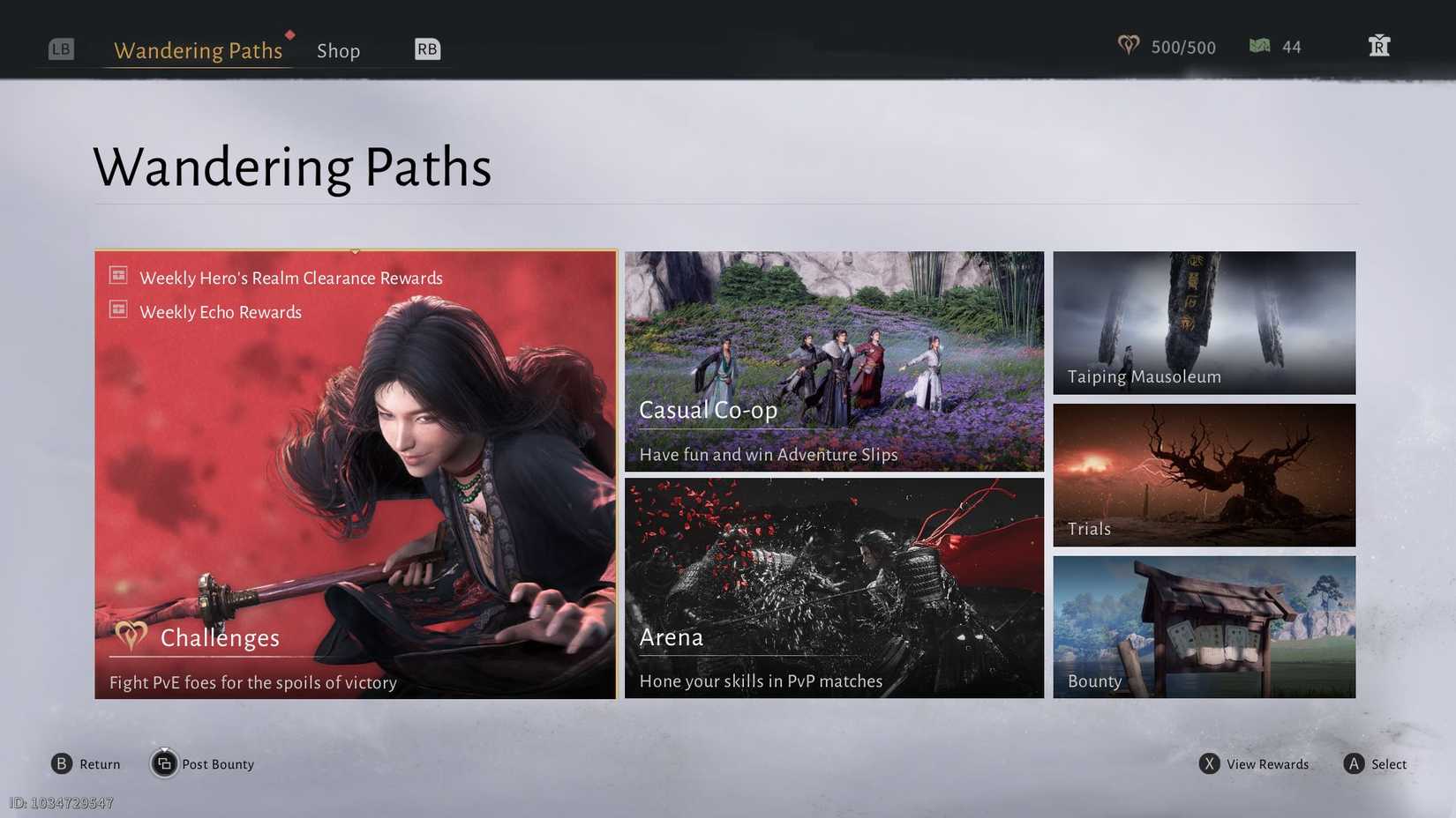 Where Winds Meet Wandering Paths