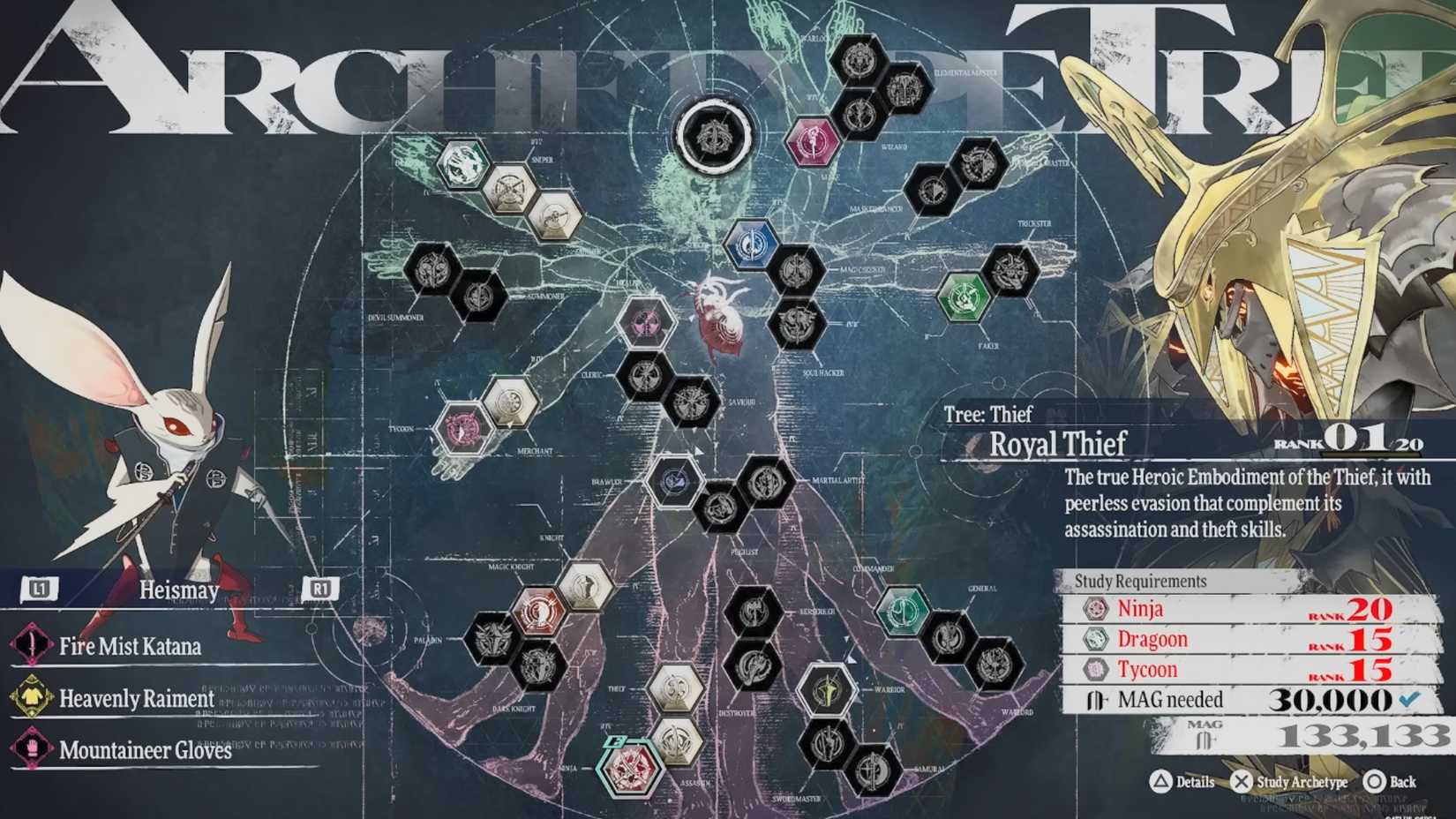 10 JRPGs with incredible class systems - Metaphor ReFantazio