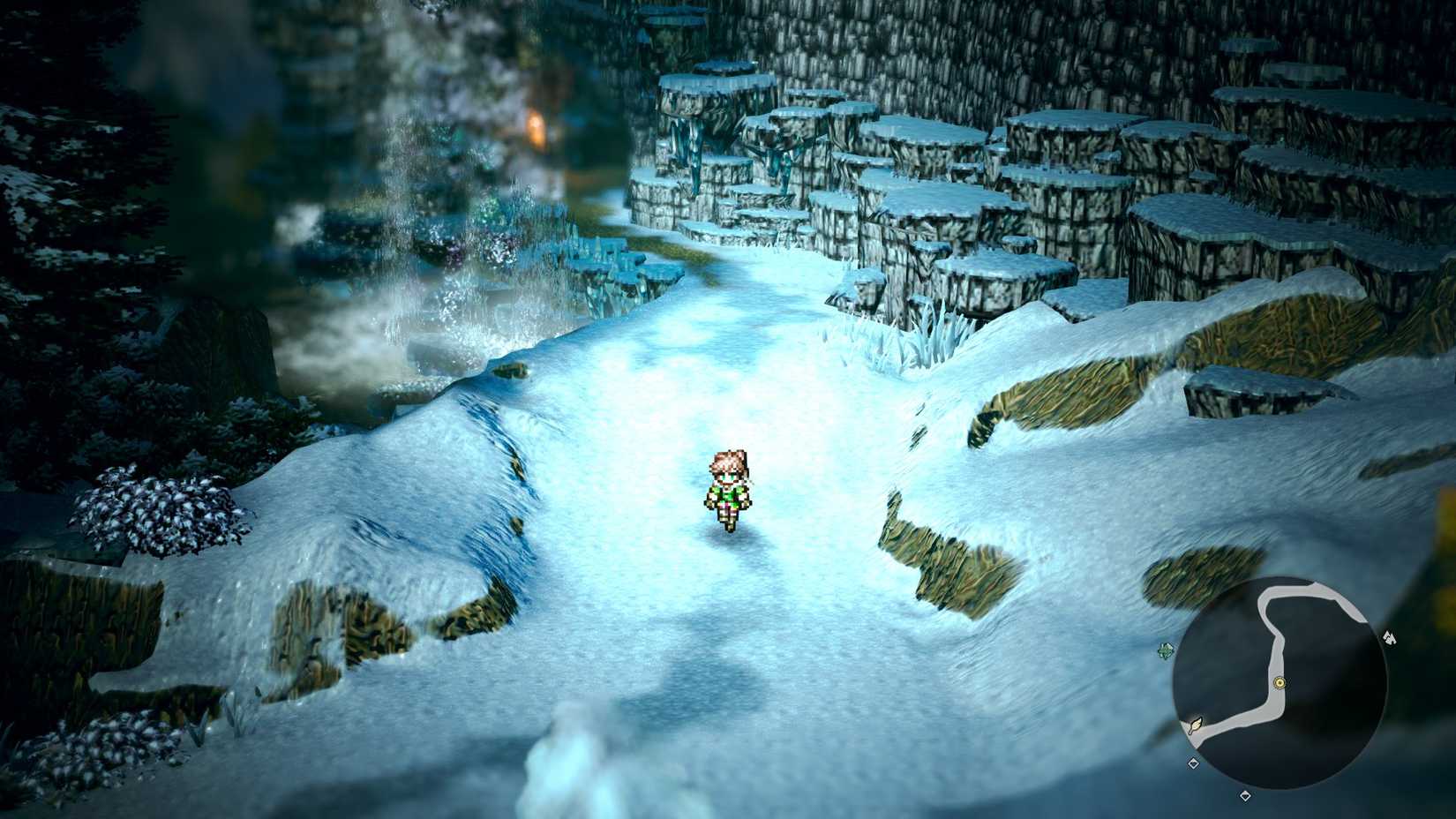 a path from octopath traveler 0