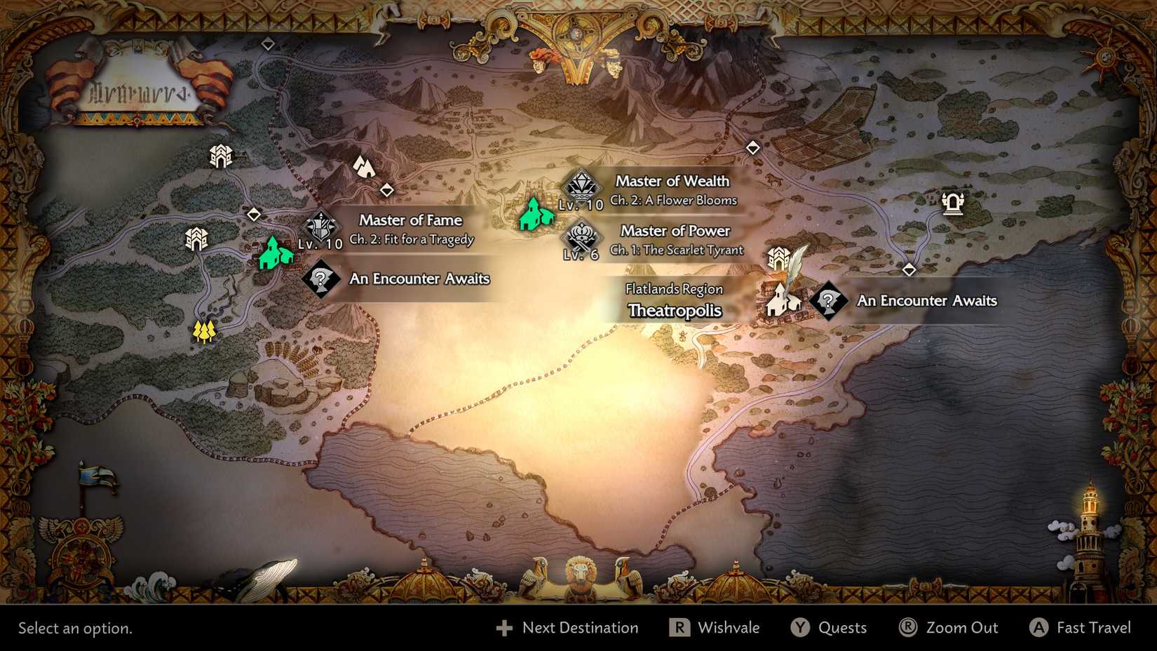 world map screen