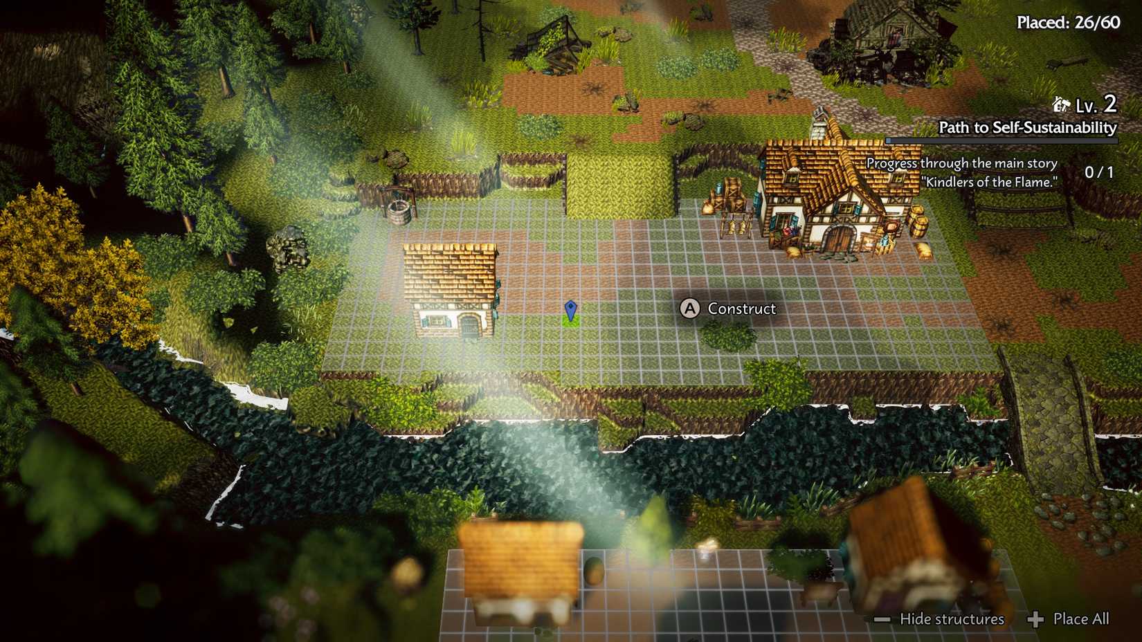 town building in octopath traveler 0