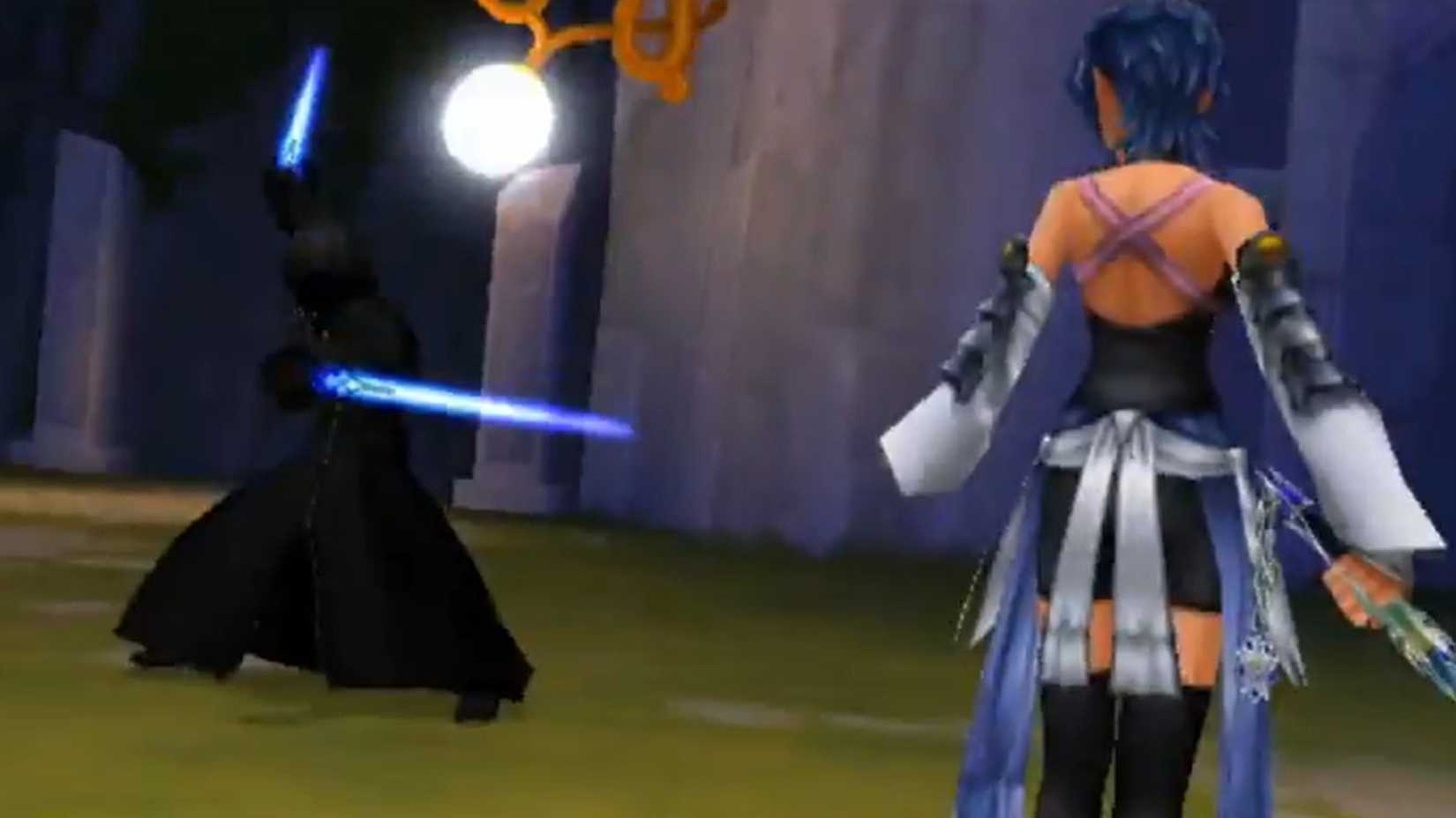 aqua preparing to fight