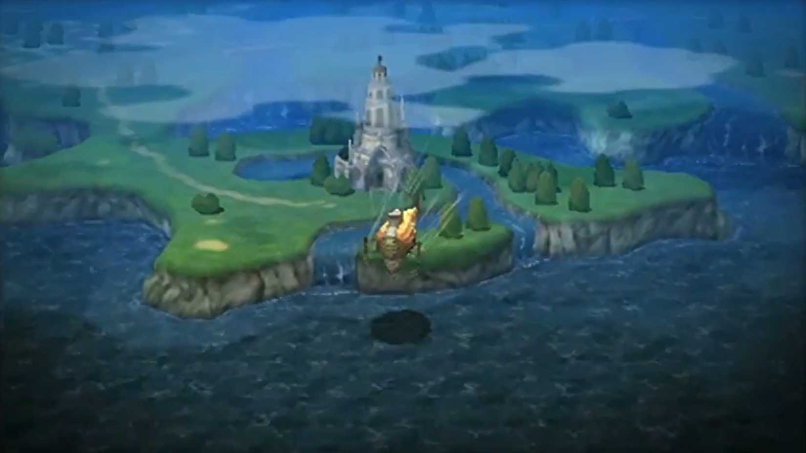 world map in bravely default