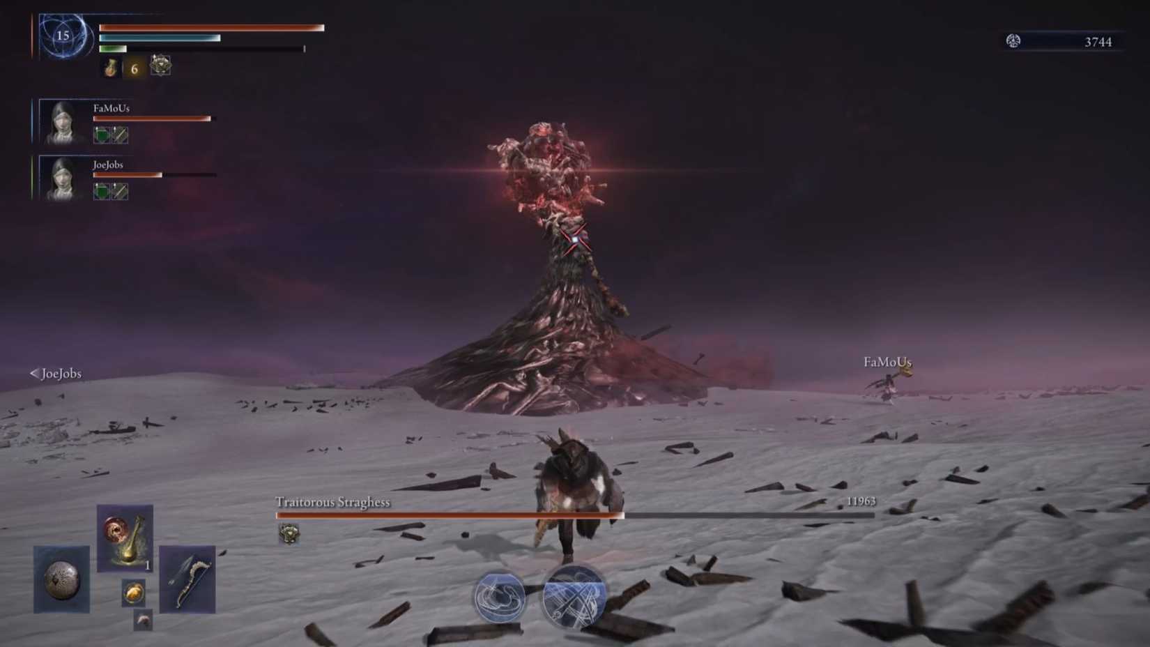 Dreg Lord First Phase Elden Ring Night Rain