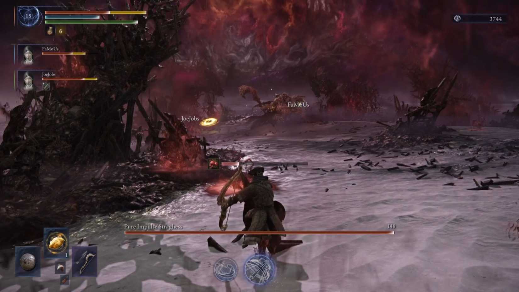 Dreglord 2nd Phase Elden Ring Night Rain