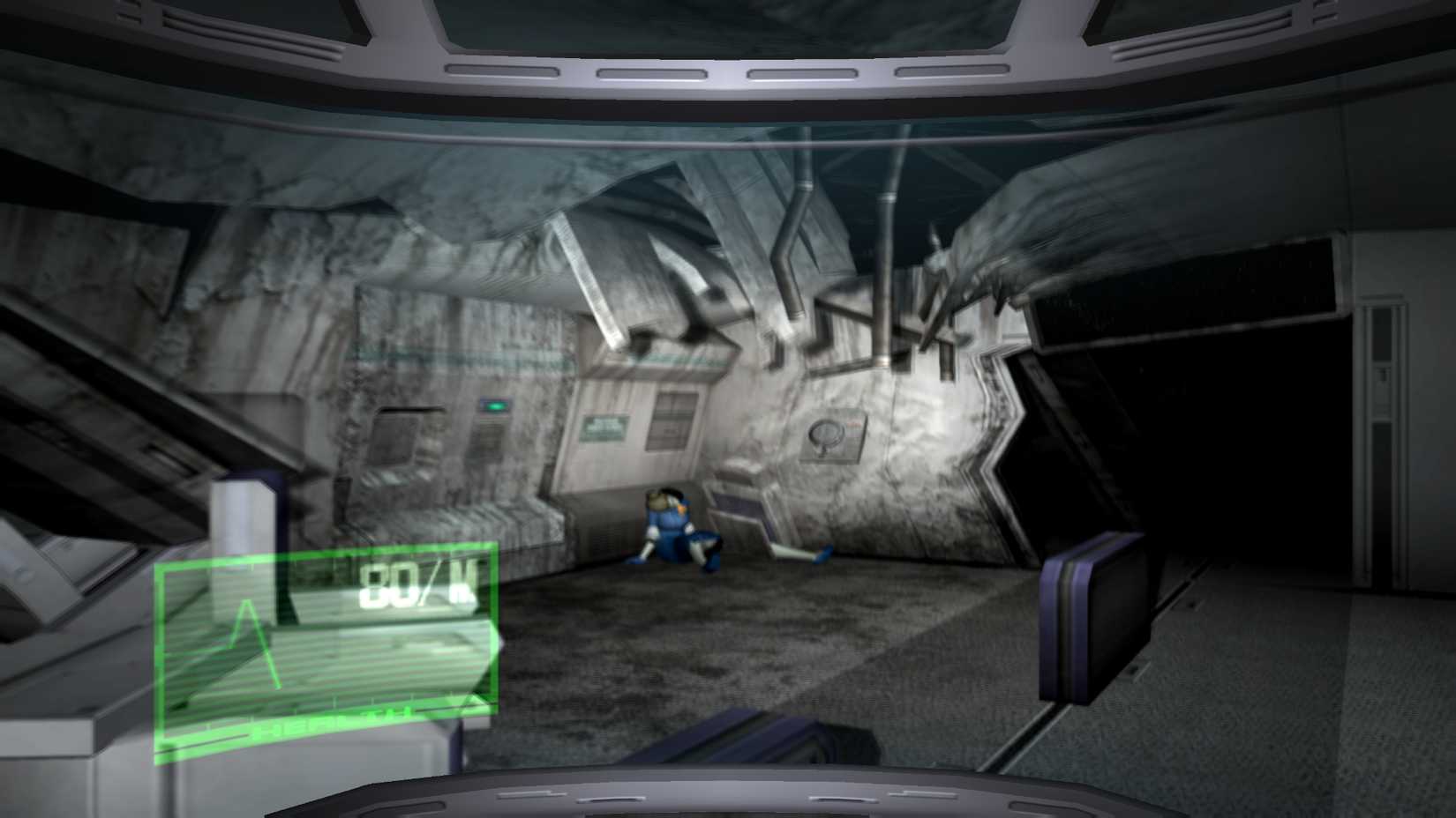 first person scene from echo night beyond