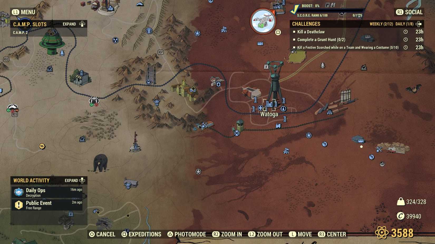 Fallout 76 Eyebot Watoga location