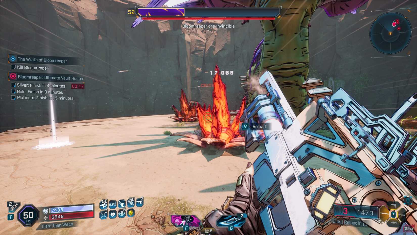 hopw to defeat the bloomreaper