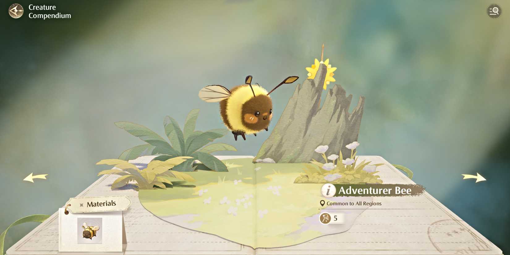 compendio-de-abejas-aventureras-de-infinity-nikki