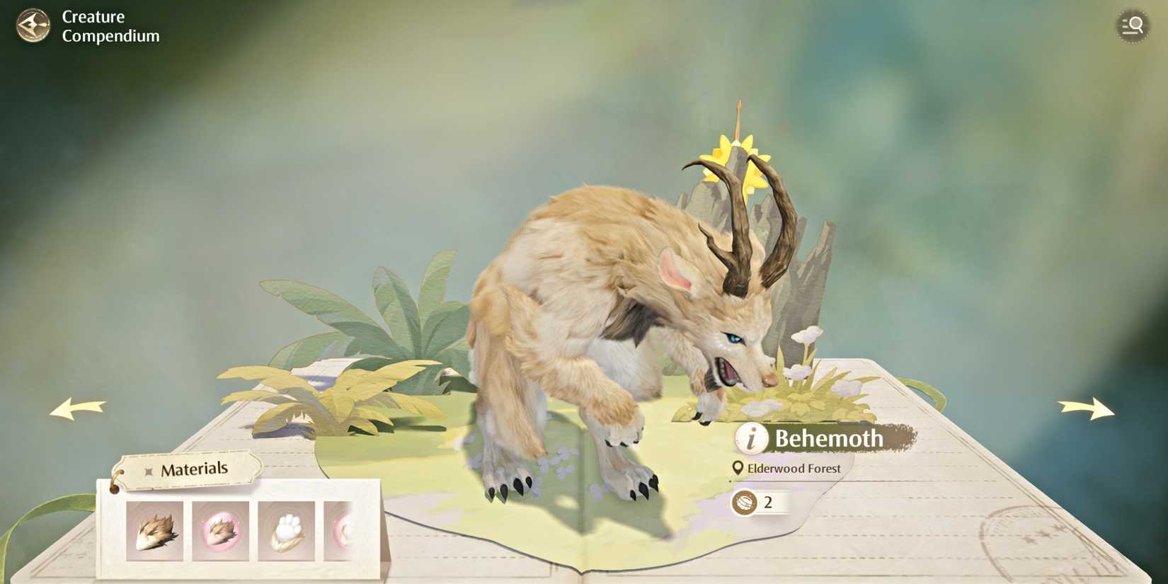 infinity-nikki-behemoth-compendium-entry