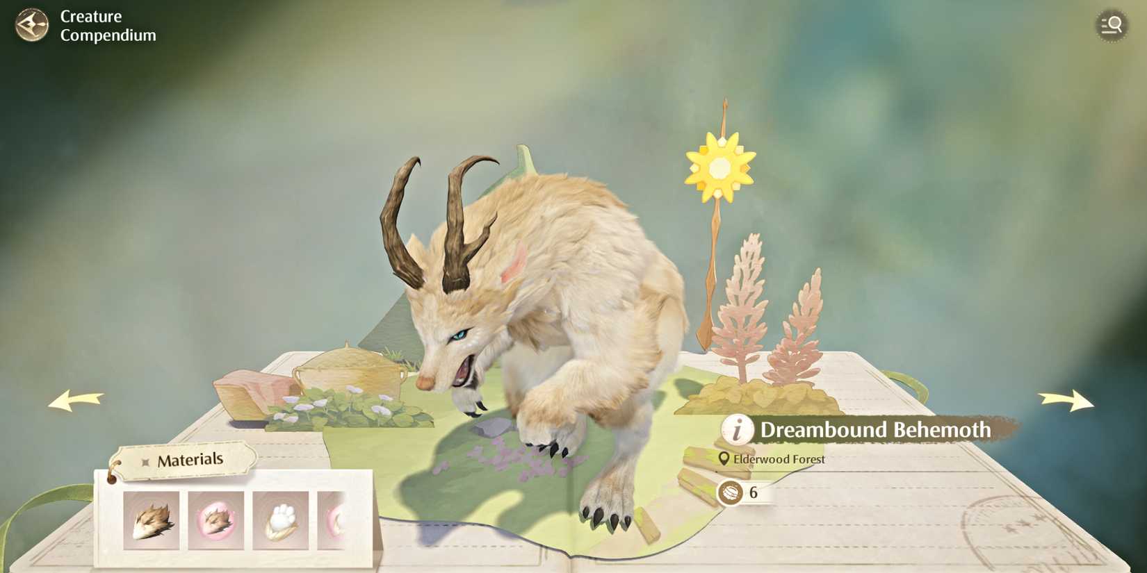 infinity-nikki-dreambound-behemoth-compendium-entry