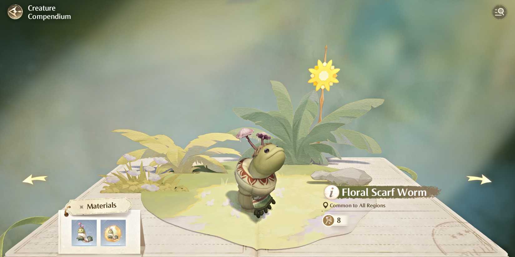 infinity-nikki-bufanda-floral-compendio-de-gusanos