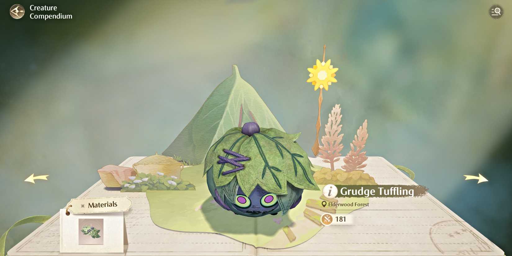Infinity Nikki Grudge Truffle Compendium