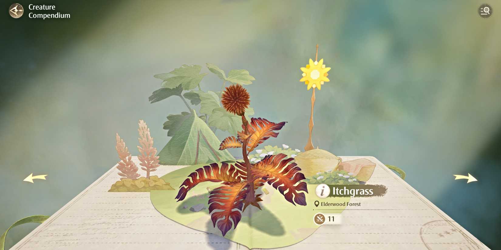 Infinity Nikki Ichiglass Compendium