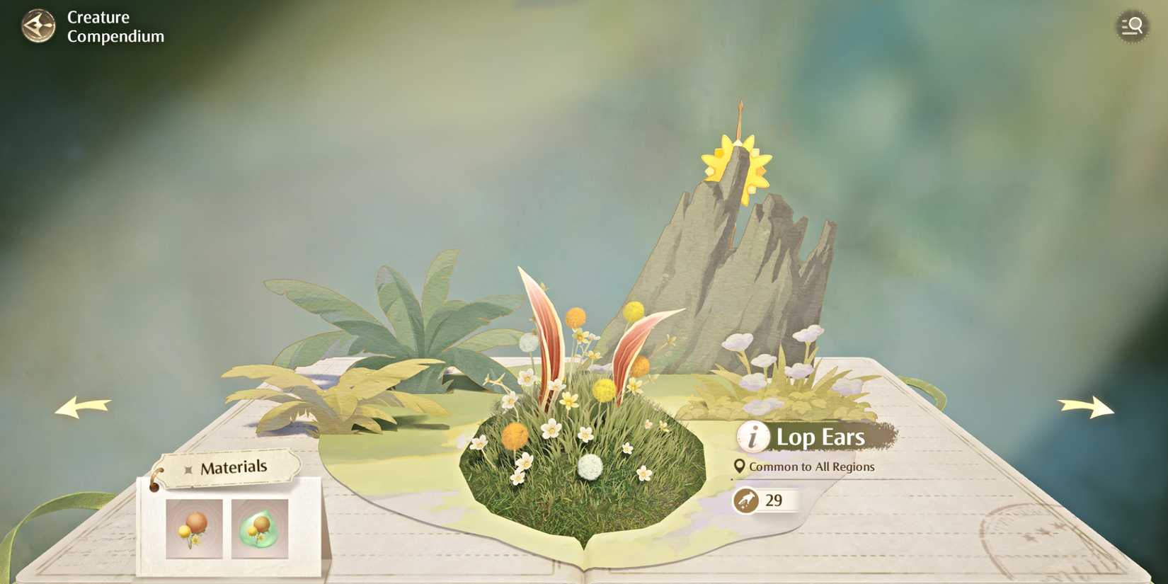 infinity-nikki-lop-ears-compendium-entry