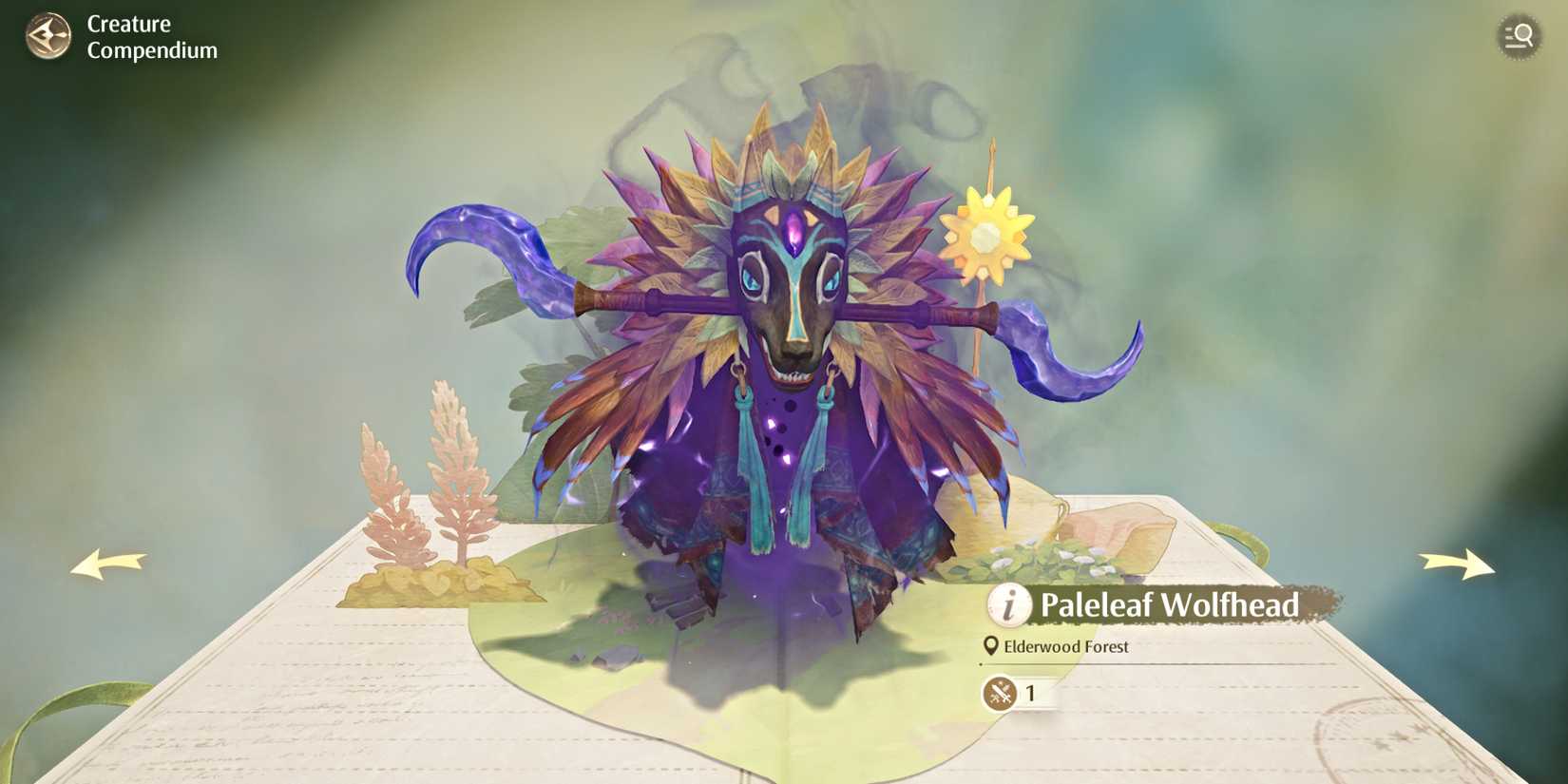 Infinity-Nikki-Parief-Wolfhead-Compendium