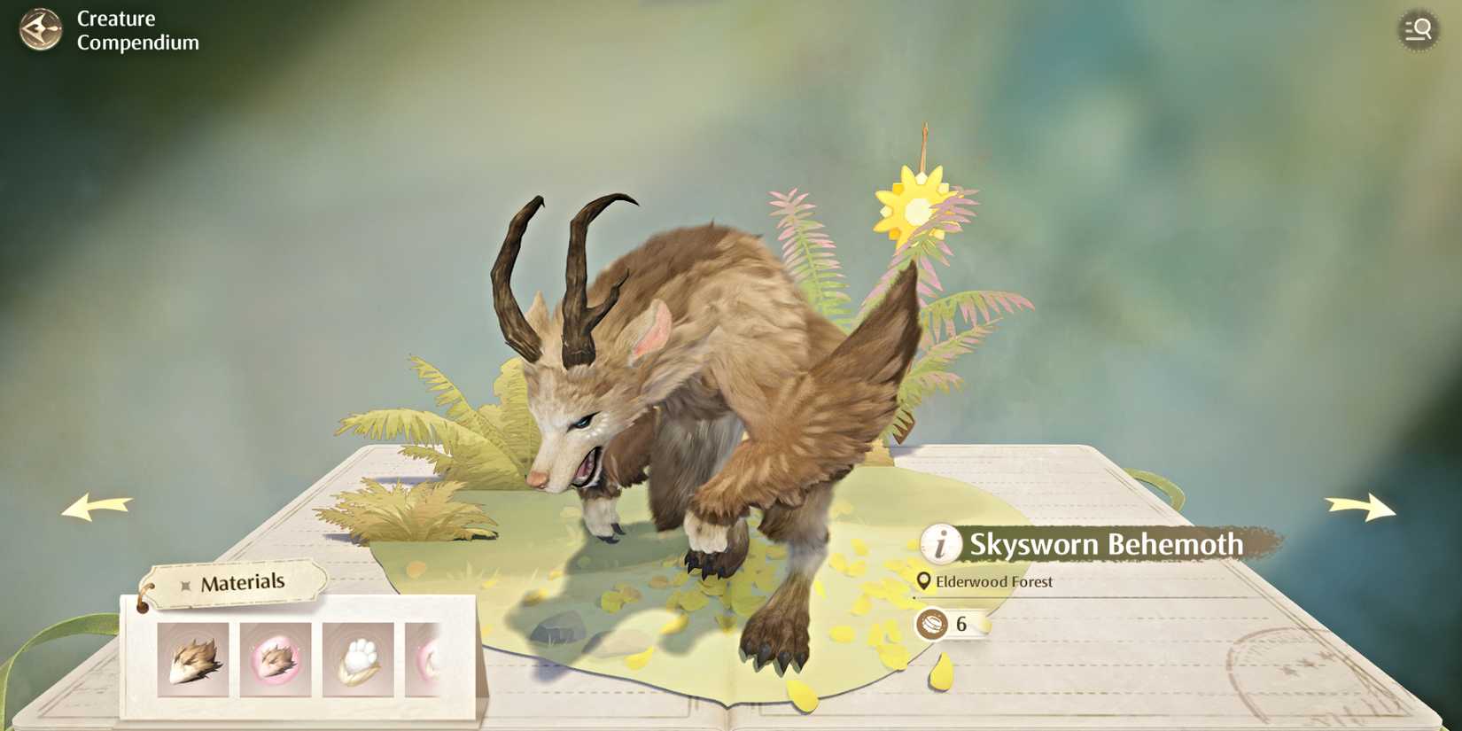 infinity-nikki-skysworn-behemoth-compendium-entry