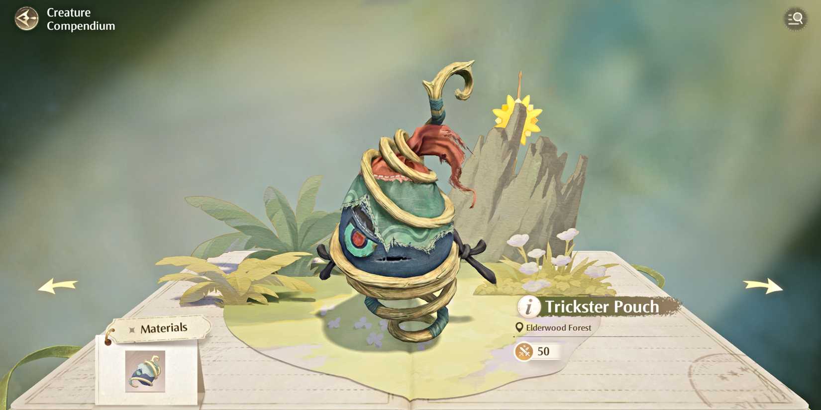 Infinity Nikki Trickster Pouch Compendium