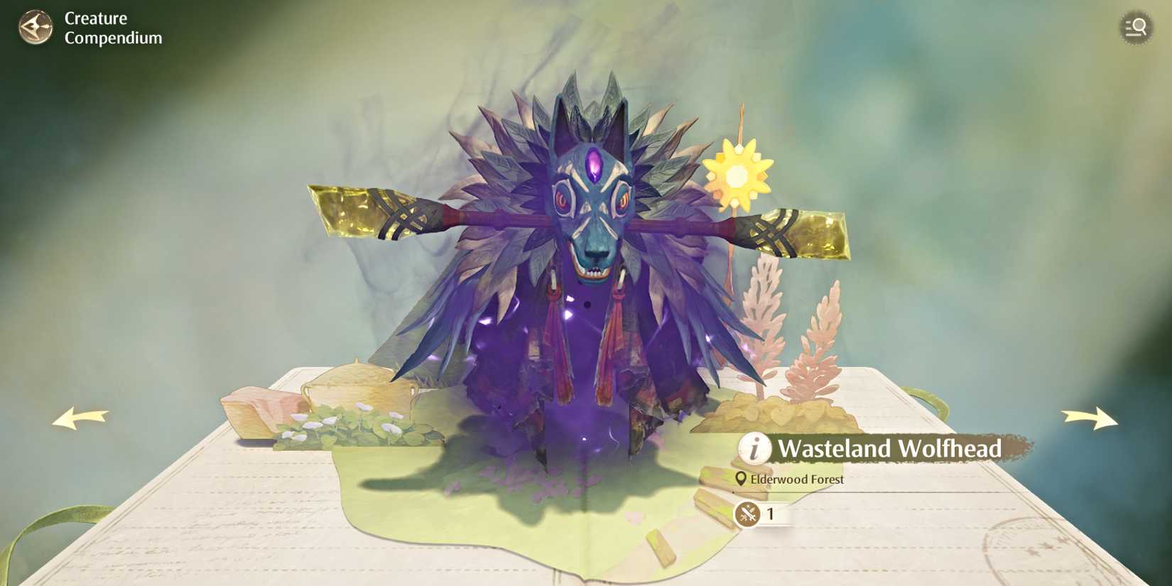 Infinity-Nikki-Wasteland-Wolfhead-Compendium