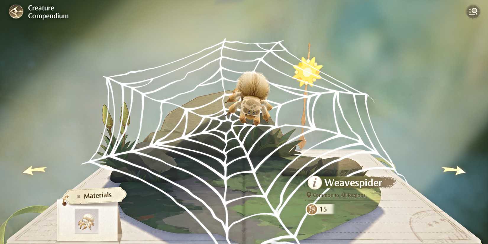 compendio-infinity-nikki-weavespider