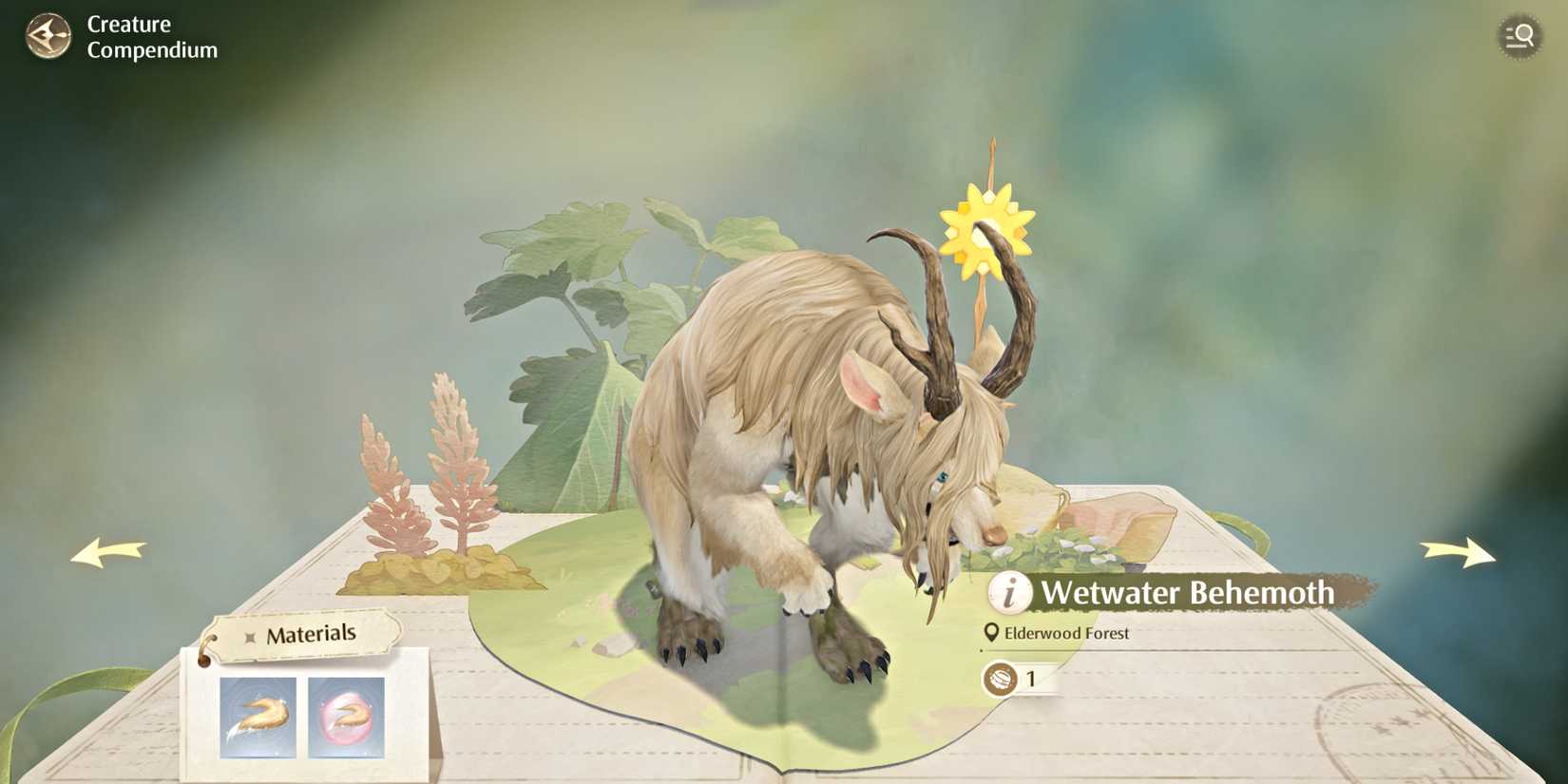 infinity-nikki-wetwater-behemoth-compendium-entry