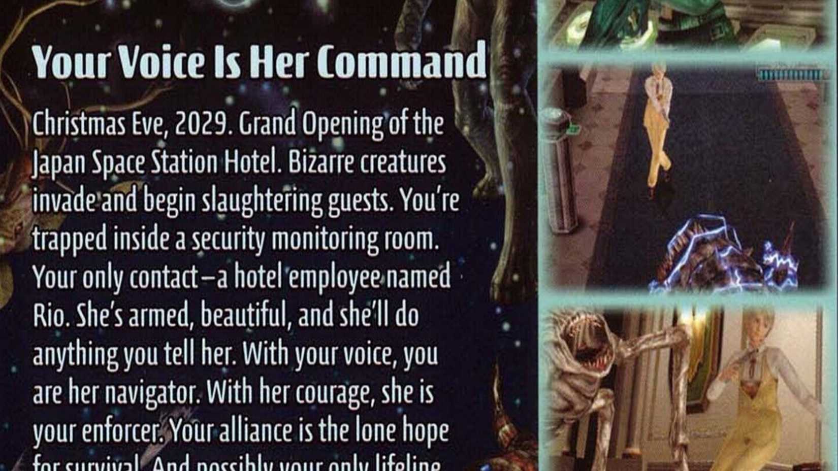 lifeline back cover ps2