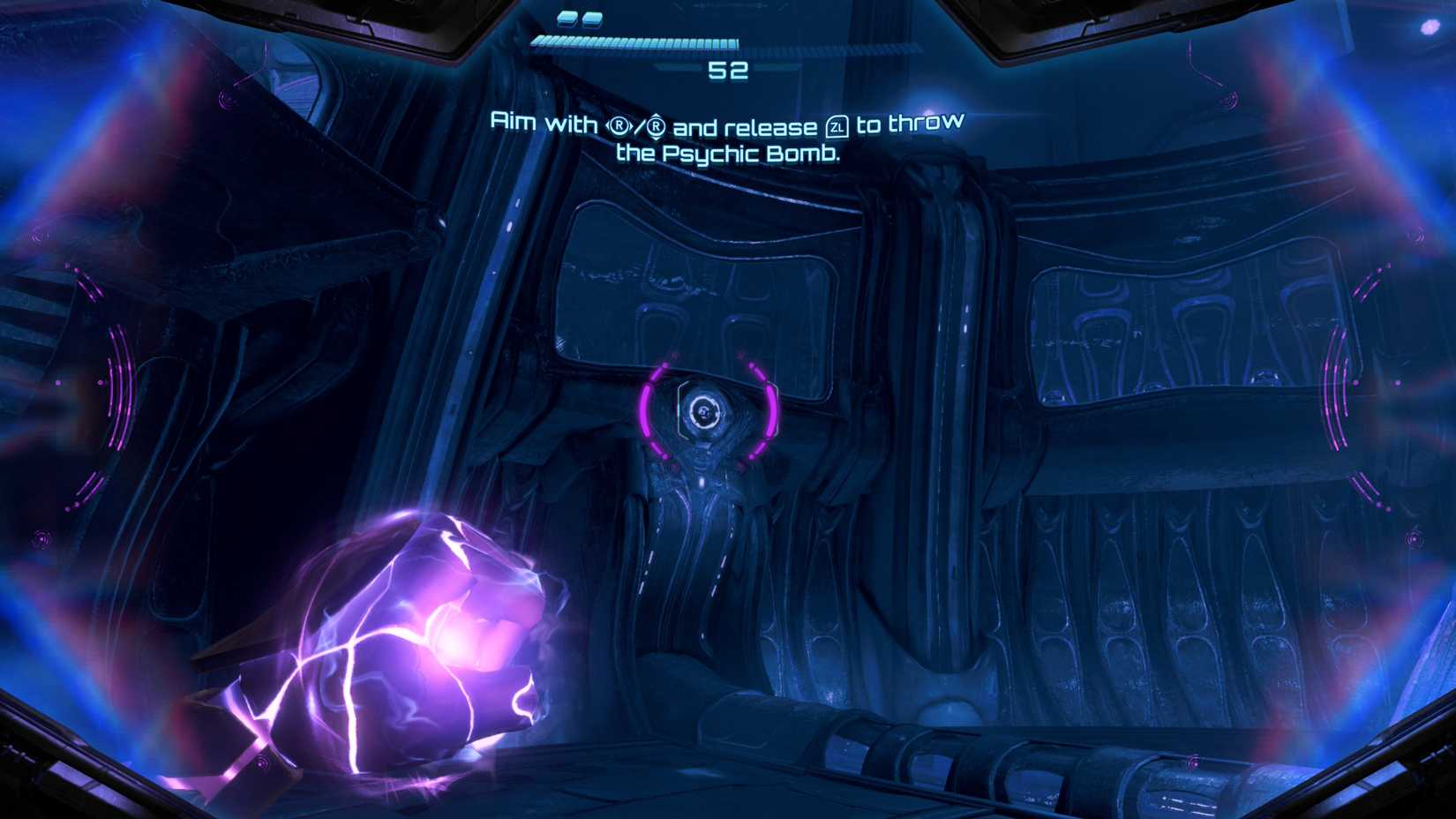 Metroid Prime 4 using psychic bomb