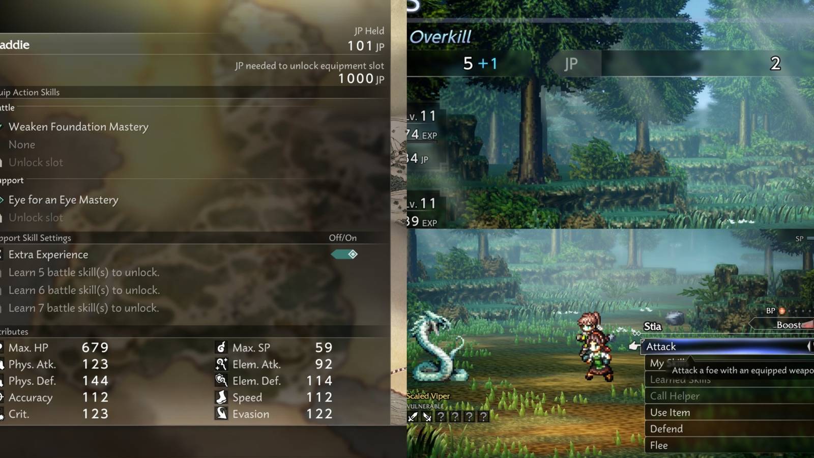 Octopath Traveler 0: How to Farm JP