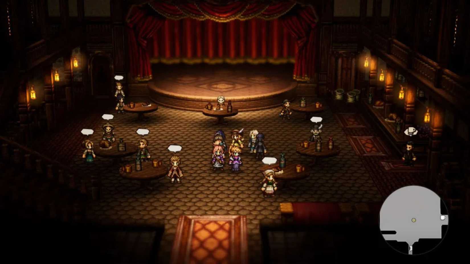 Octopath Traveler 0 Avinea Inside Sunshade Bar