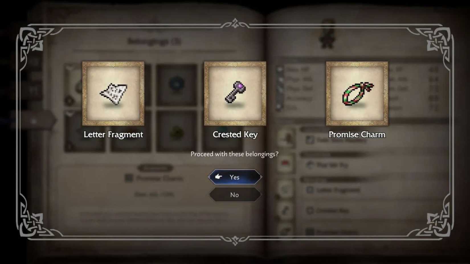 Octopath Traveler 0 Best Belongings Choices