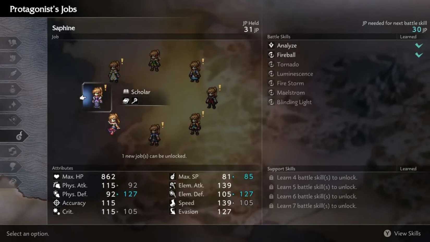 Octopath Traveler 0 Best Starting Classes Scholar