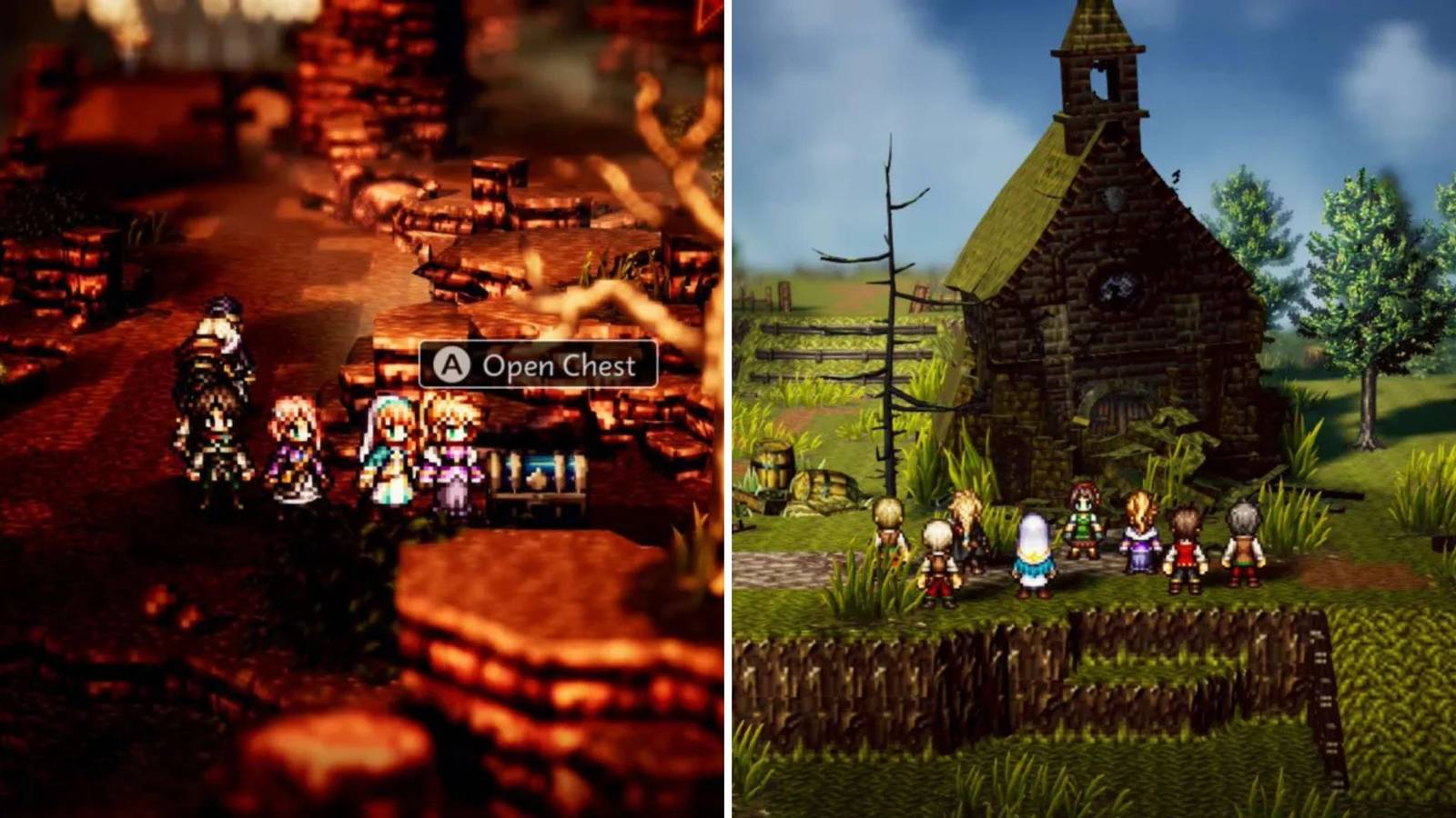 Blue Chest Locations in Octopath Traveler 0