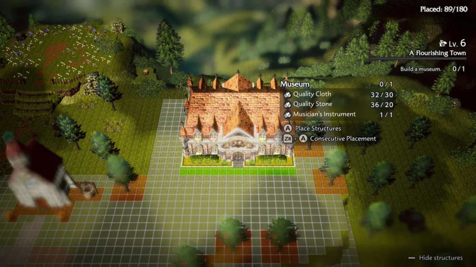 Octopath Traveler 0 Musician's Instrument Museum Building