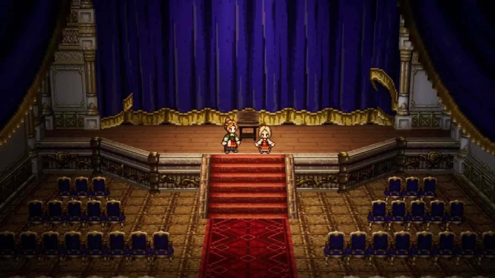 Octopath Traveler 0 Musician's Instrument Museum Interior