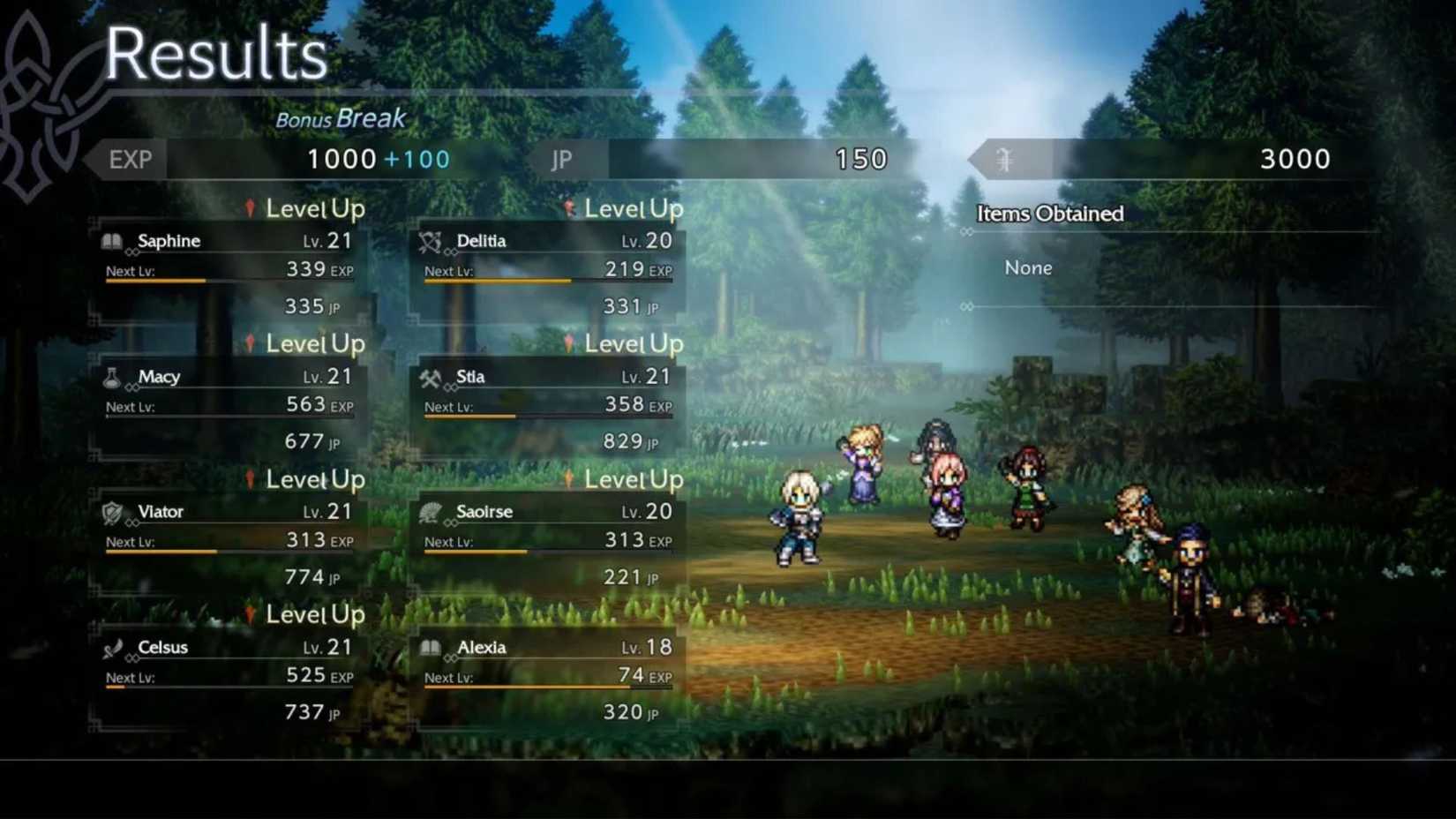 Octopath Traveler 0 Rare Monsters Experience