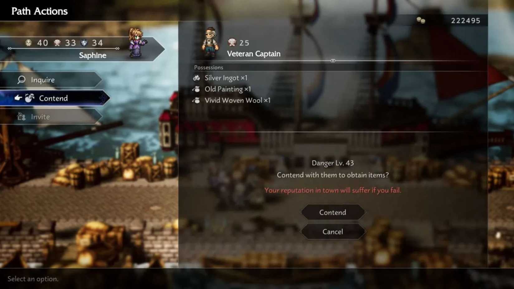 Octopath Traveler 0 Silver Ingots  NPC