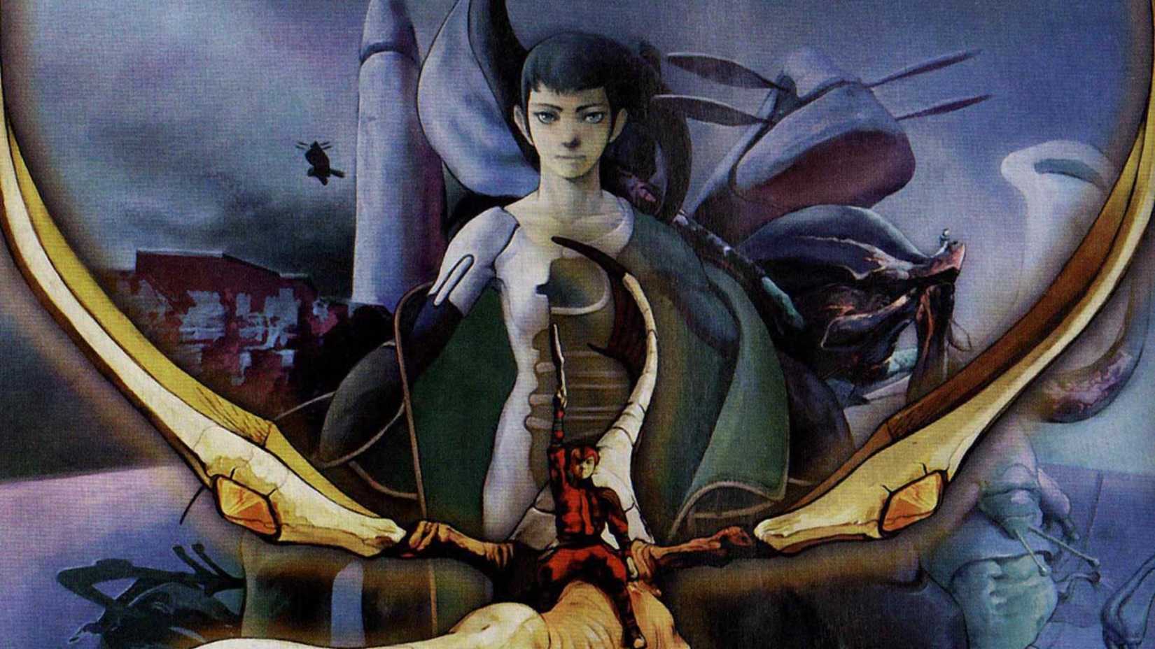 Panzer Dragoon Saga Cover Art
