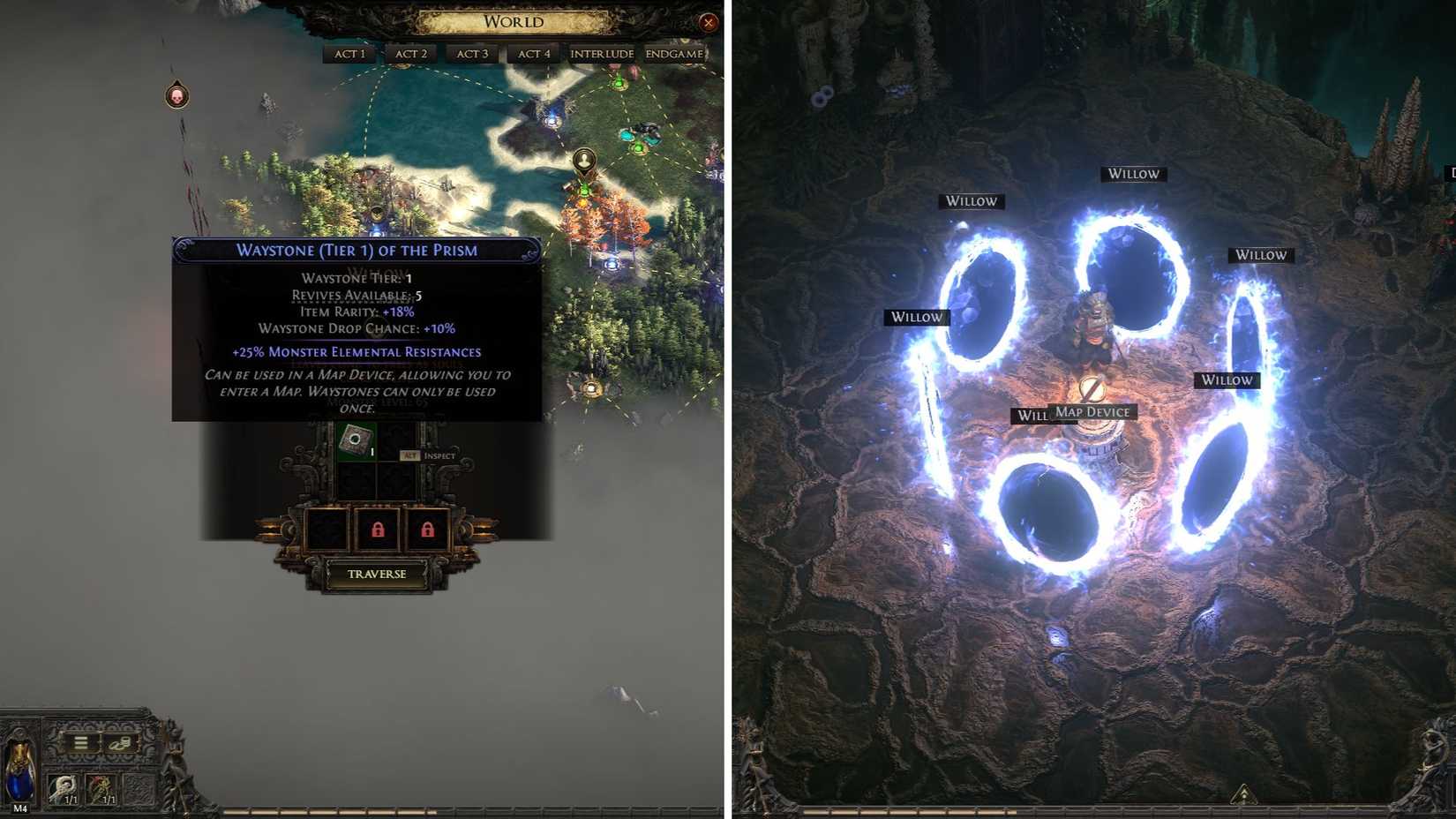 Path Of Exile 2 Waystone Portals