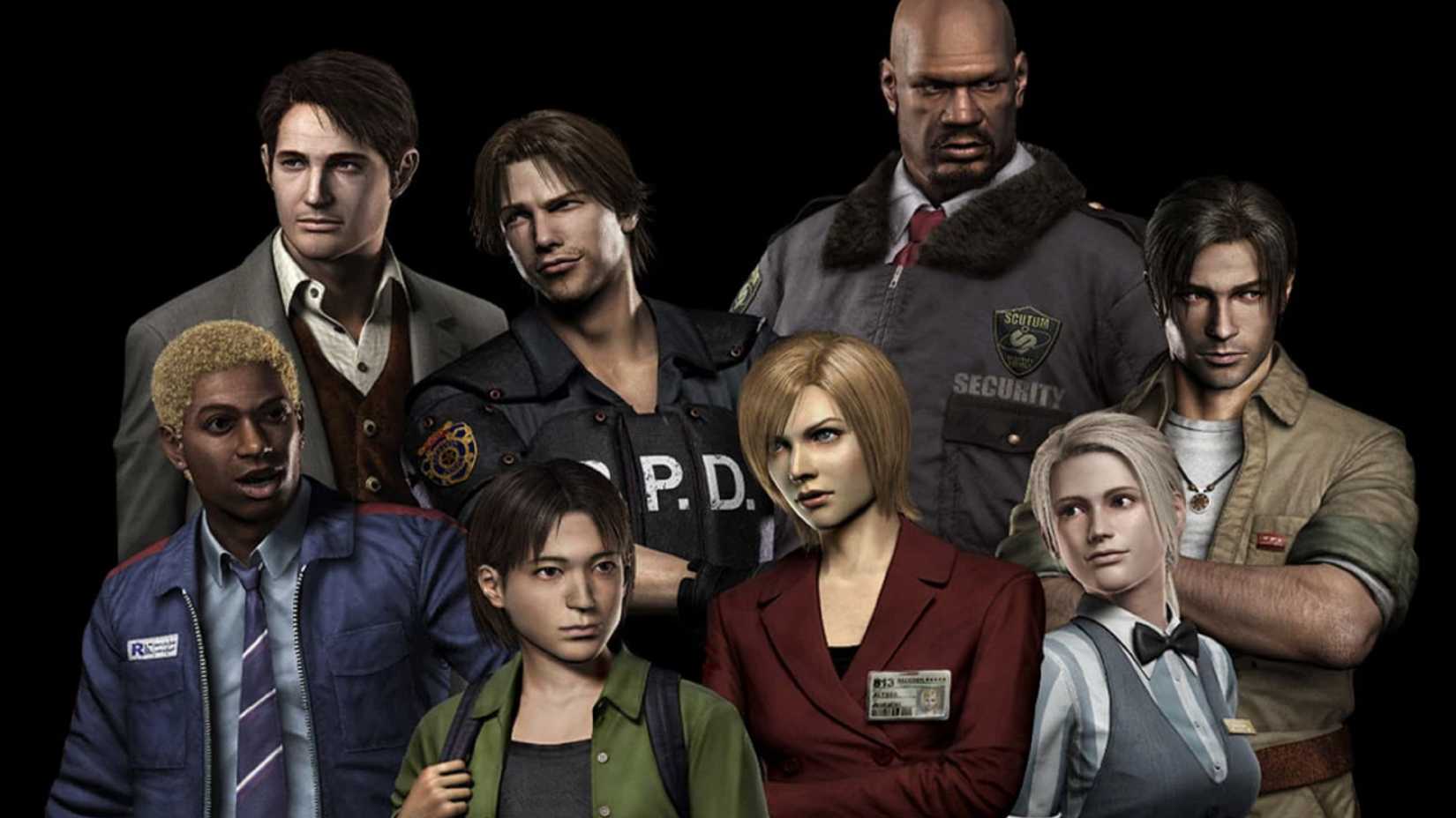 Resident Evil Outbreak Official Image