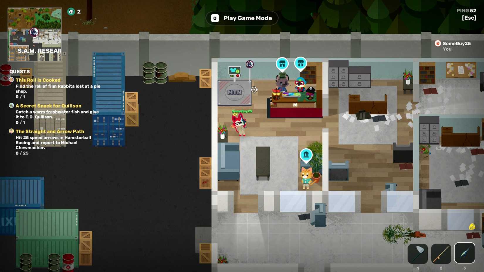 SAW MTN Lab Lab Station