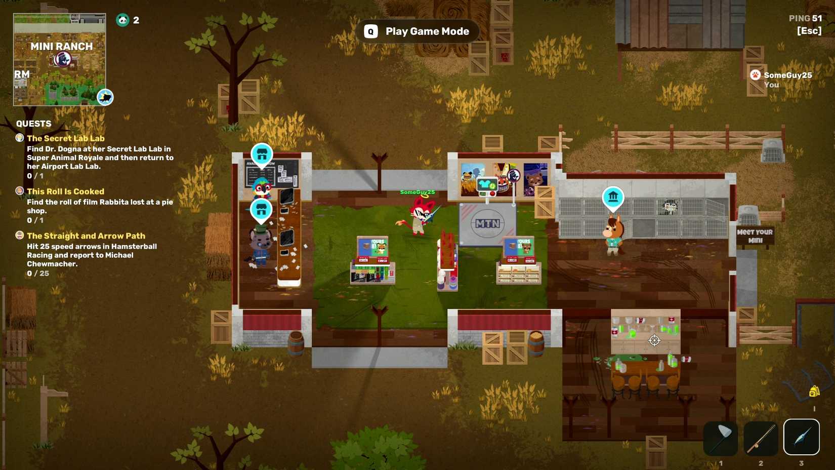 SAW MTN Mini Station