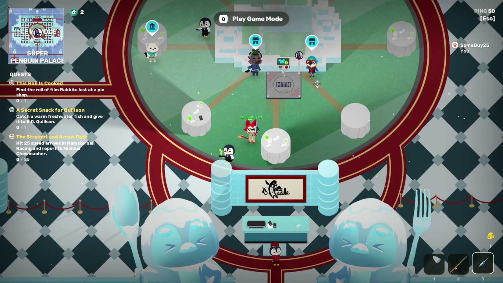 SAW MTN Penguin Station