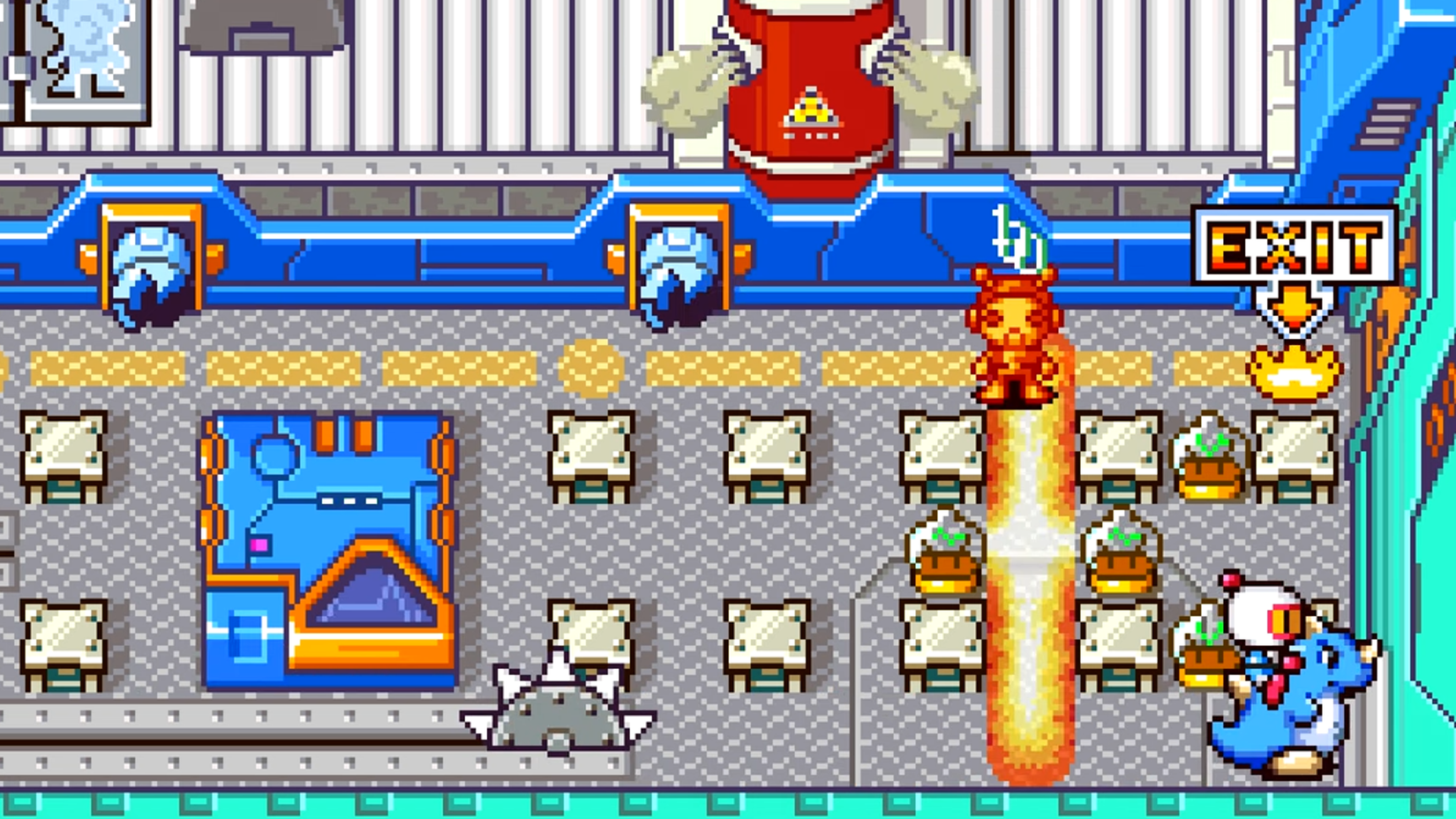 Saturn Bomberman gameplay