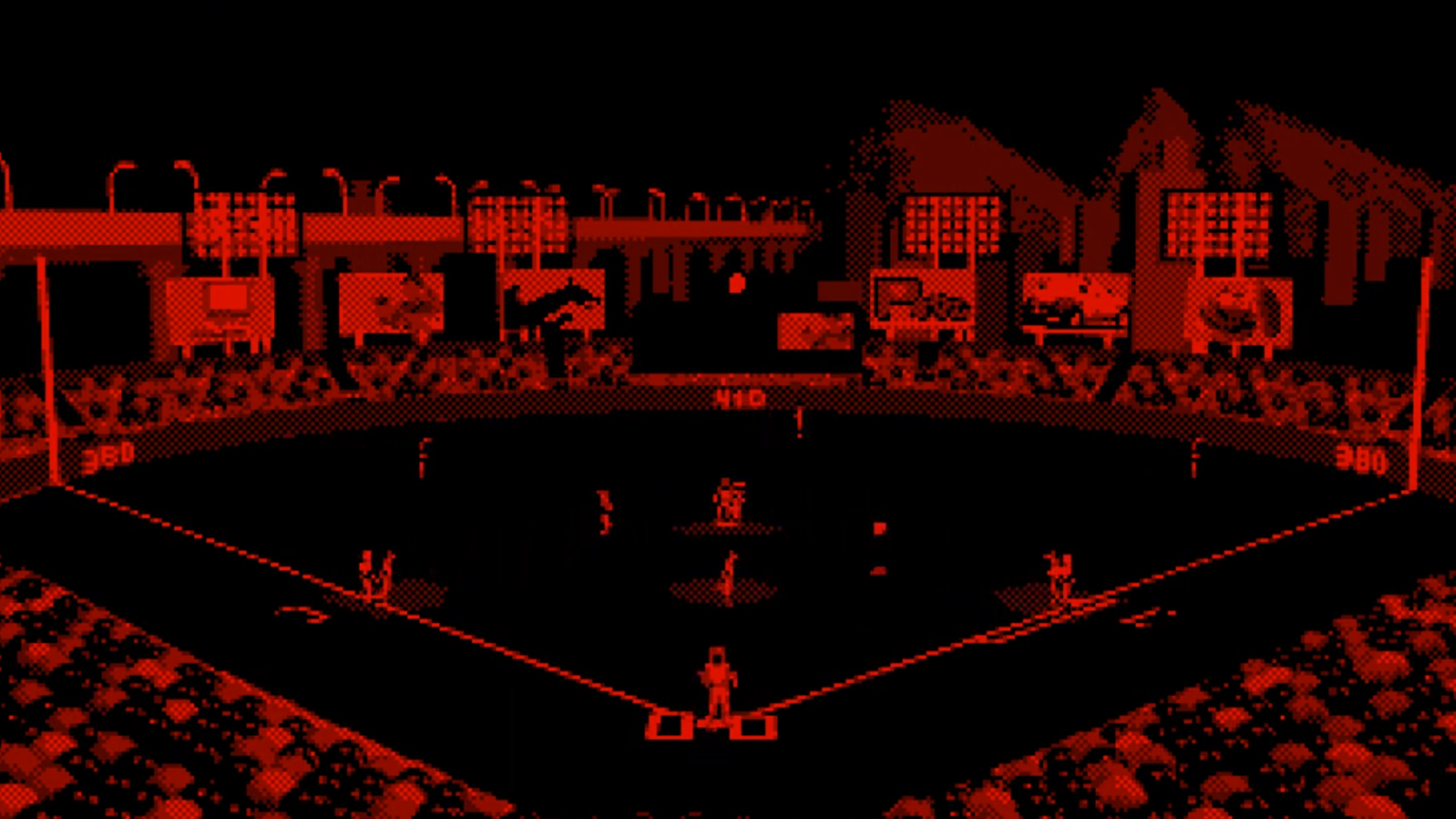 Virtual League Baseball gameplay
